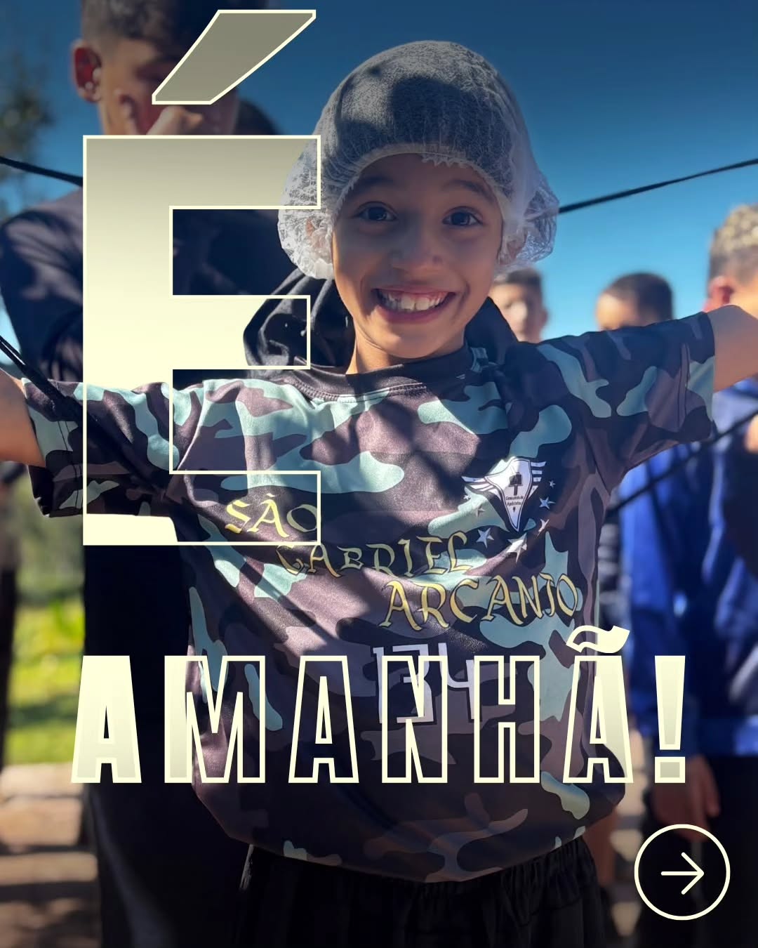 🚨 ÚLTIMA CHAMADA🚨

É AMANHÃ! ✨ 
O nosso Retiro Kids está chegando, e essa pode ser uma oportunidade única para o seu f
